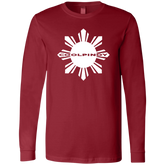 CoolPinoy Mid White Unisex Jersey Long Sleeve T-Shirt